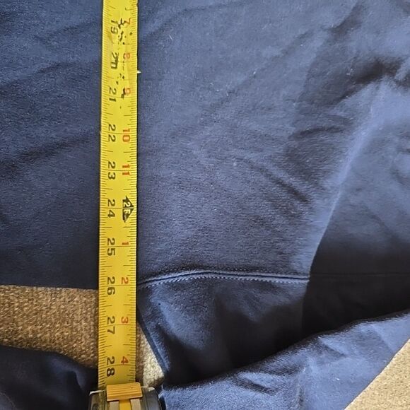 Vintage Cat Kitty Mouse Heart Womens Sweatshirt Grannycore Y2k 90s XL Navy Blue - Picture 7 of 8